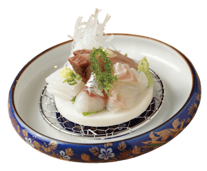 鮮魚の刺し盛りの画像